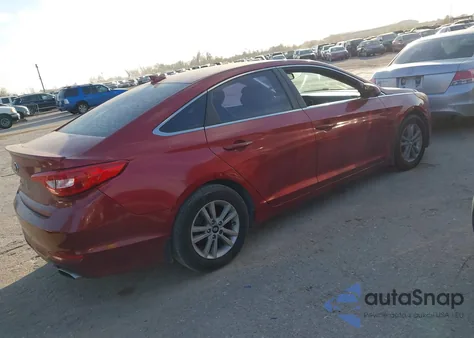 2015 Hyundai Sonata Se from USA, damaged, VIN 5NPE24AF0FH224343